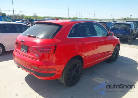 2016 Audi Q3 2.0T Premium Plus z USA, uszkodzony, nr VIN WA1GFCFS0GR014133